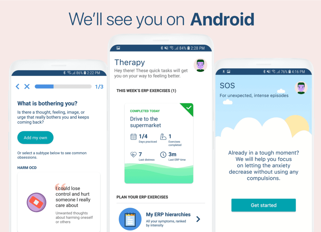 NOCD app for android