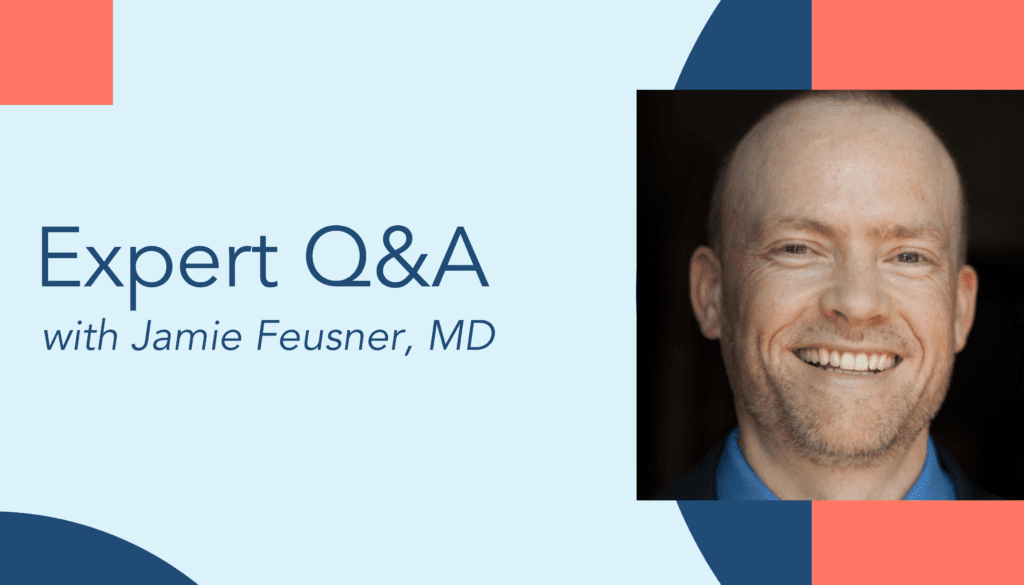 Question and answer session with Jamie Feusner, MD