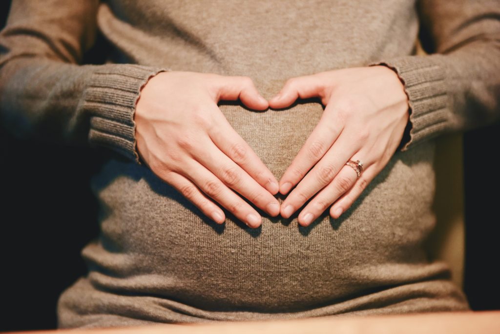 Woman suffering from Perinatal OCD